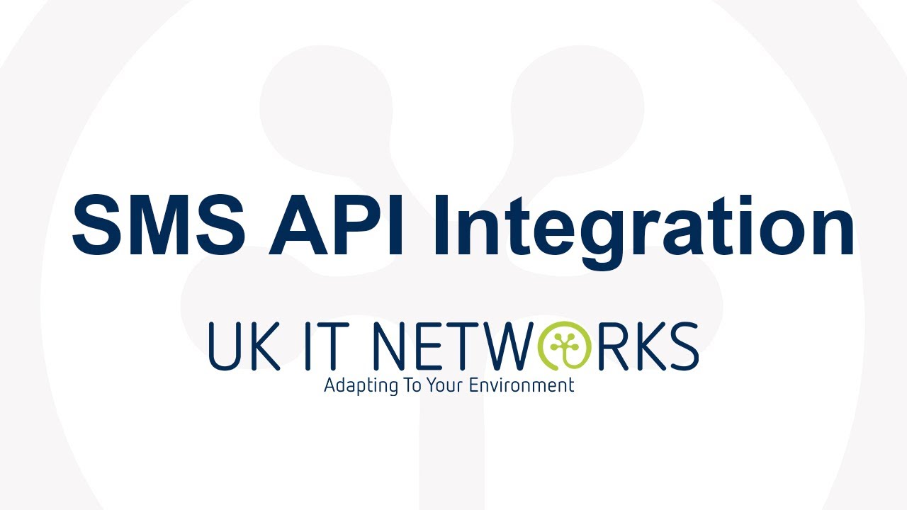 SMS API Integration | UK IT Networks
