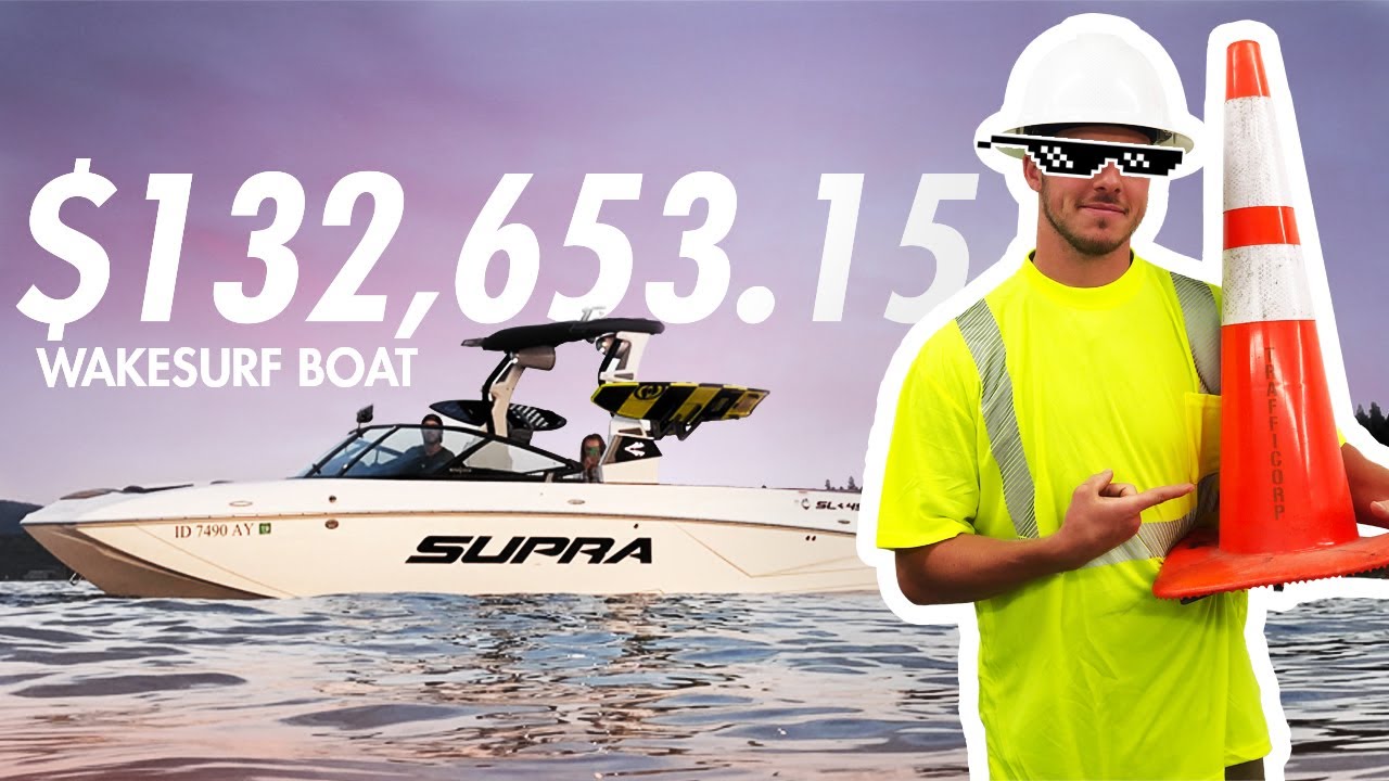 How To Buy A Surf Boat with Traffic Cones | Vlog