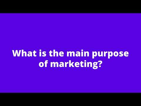 what is marketing?