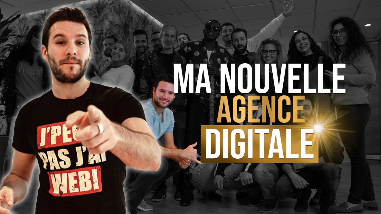 JE VOUS PRÉSENTE MA NOUVELLE AGENCE ! (meilleure agence web marketing🔥)
