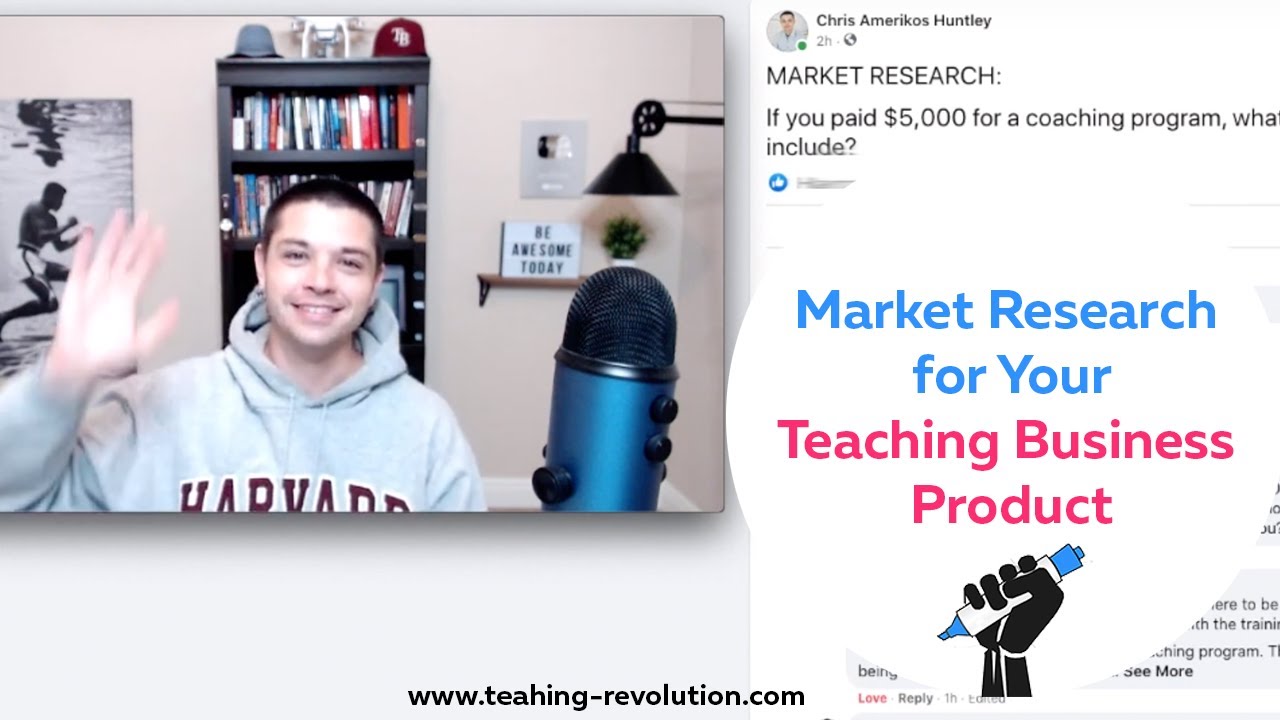Market Research for Your Teaching Business Product  - Real-Life Example from My Own Business