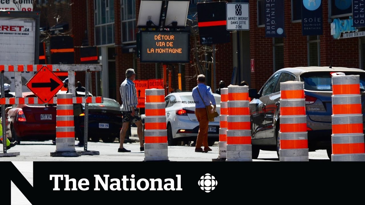 Montreal’s orange traffic cones must be cleared after 72 hours, province says