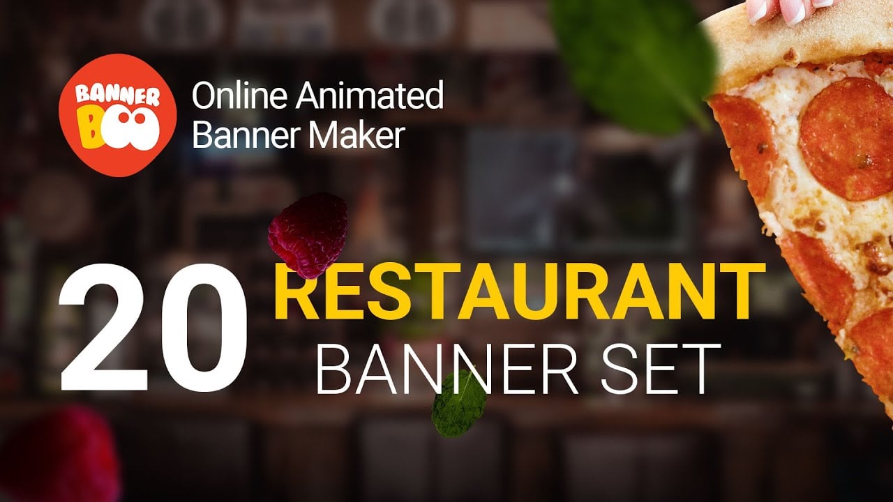 20 Restaurant Advertising Templates | BannerBoo Banner Maker