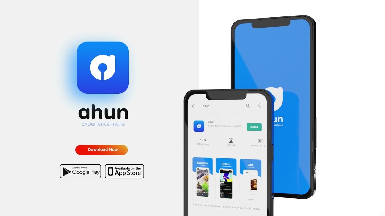 AHUN App Promo | Blender animated Ad