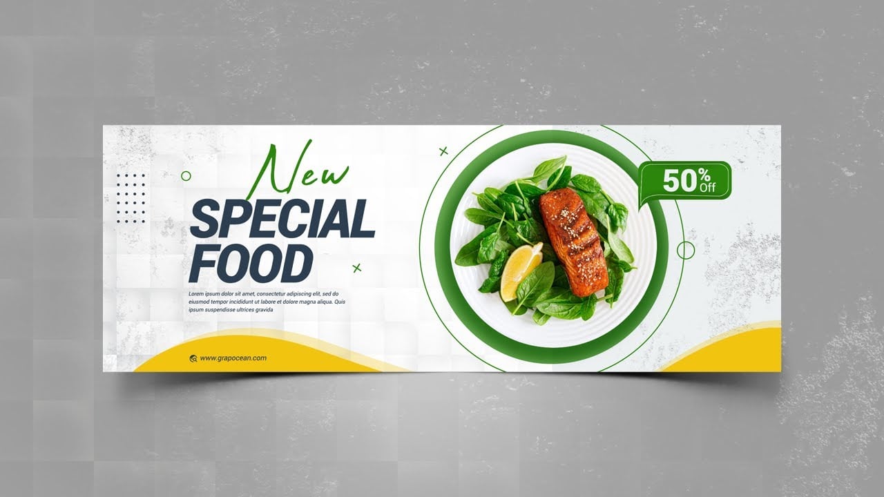 How To Make Display Ads Banner Design | Adobe Photoshop Tutorial