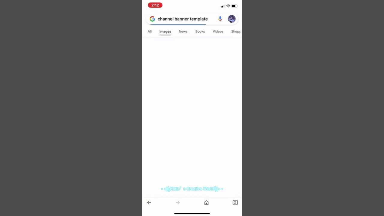 How to put a channel banner if it doesn’t fit 💞
