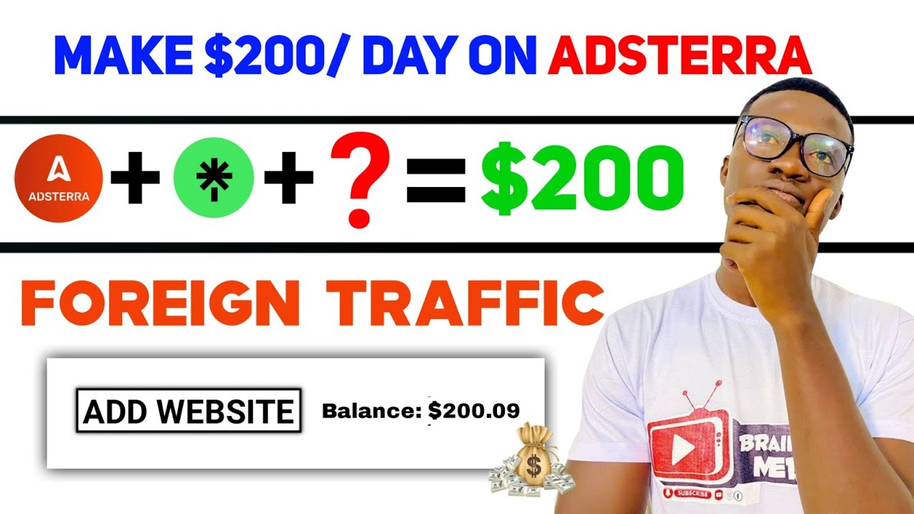 Adsterra high CPM tricks |Free USA Traffic✅|Earn $200/Day🤑 New Strategy