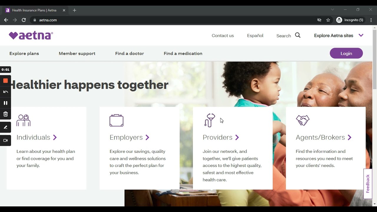 aetna medicare provider login