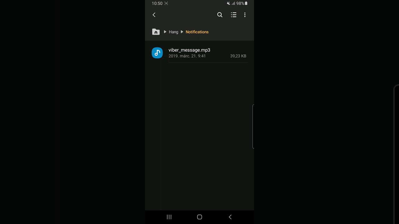 Viber Message mp3 hang