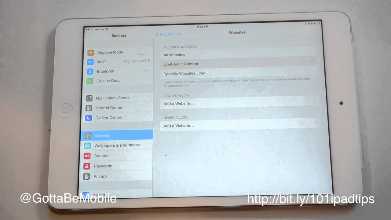 How to Block Porn on iPad