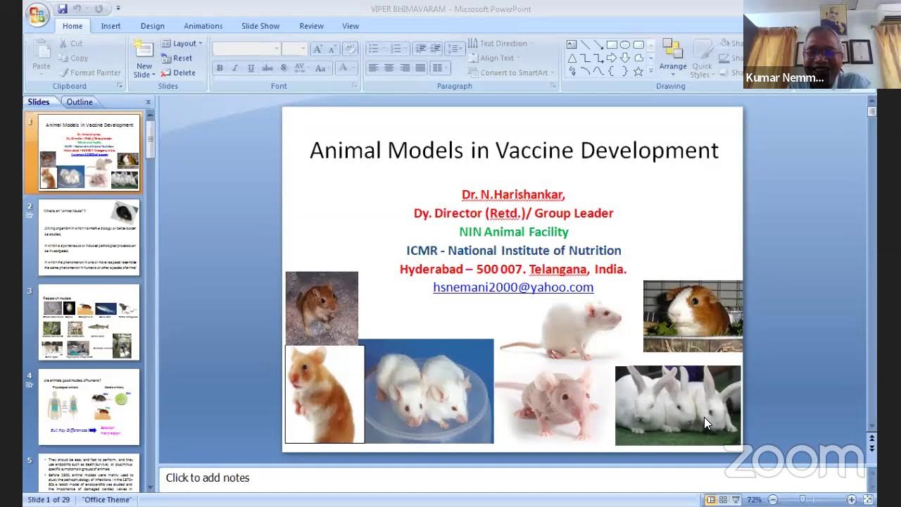 Day3 National Webinar on Vaccine Manufacturing and Regulations In India