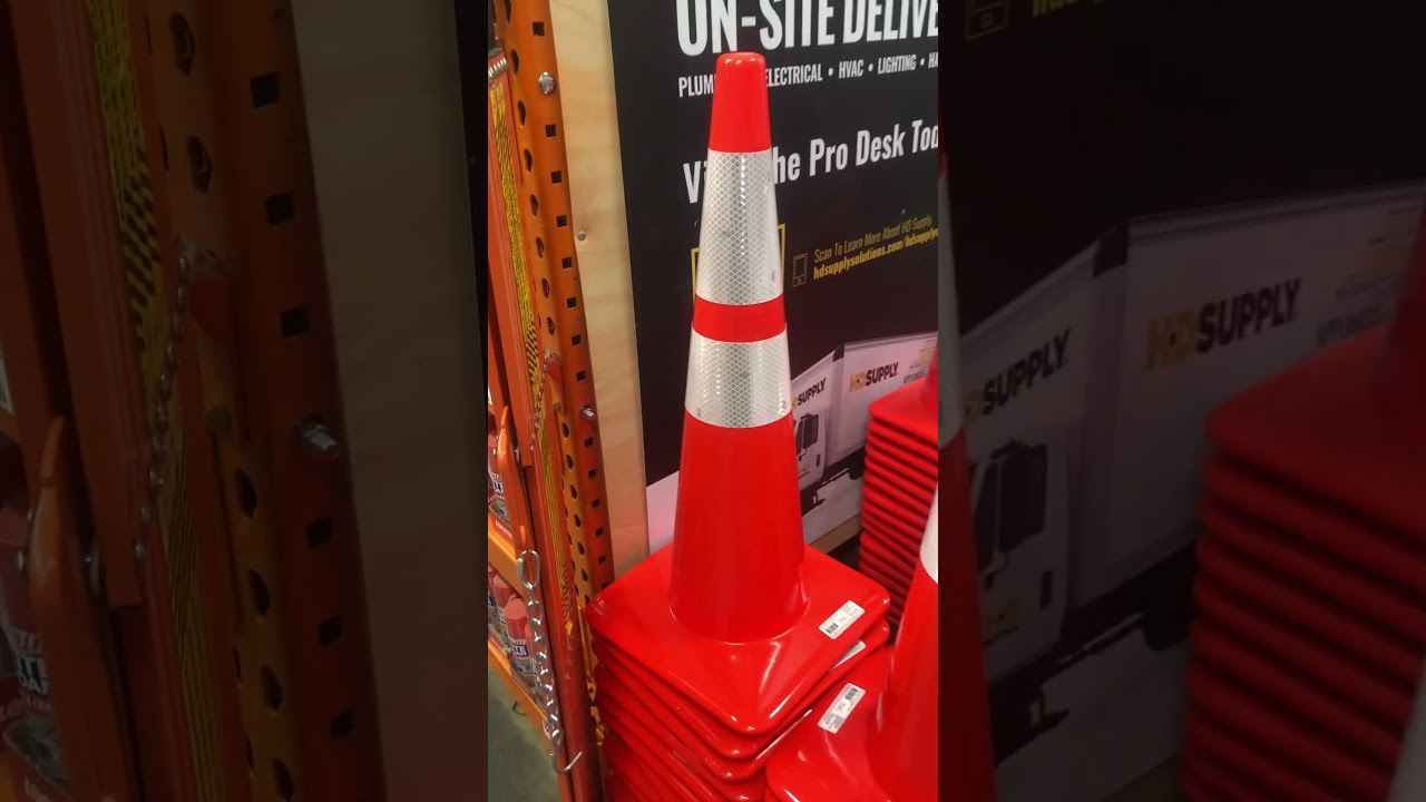 Home Depot Traffic Cones Report