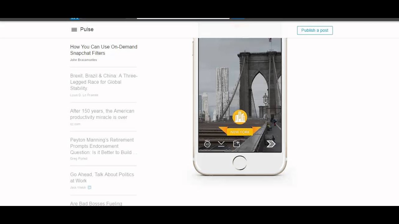 Branded Snapchat Geofilters 2016