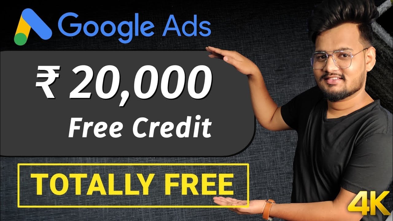 FREE !! Google Ads 20000 credit Kaise use kare || How to get ₹20,000 google ad credit