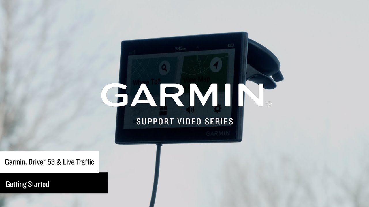 Garmin Support | Garmin Drive™ 53 & Live Traffic | Getting Started