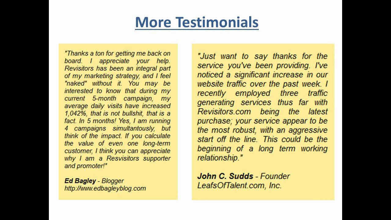 Revisitors.com Review - How To Get Traffic With Revistors [MUST SEE!]