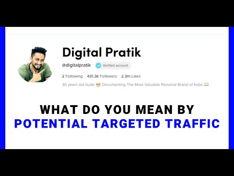 Video 4: What is Potential Targeted Traffic in Digital Marketing?