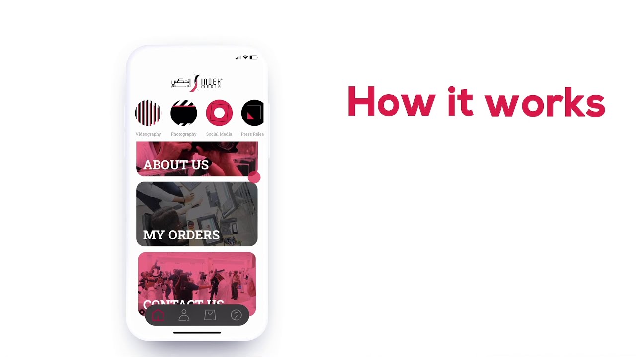 Promotional Video Advertisement of INDEX Media Mobile Application