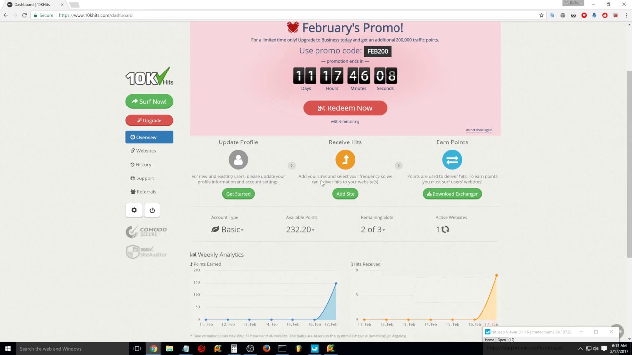 How to Get Tons of FREE Clicks and Traffic for Any Website or Link - with 10k Hits!