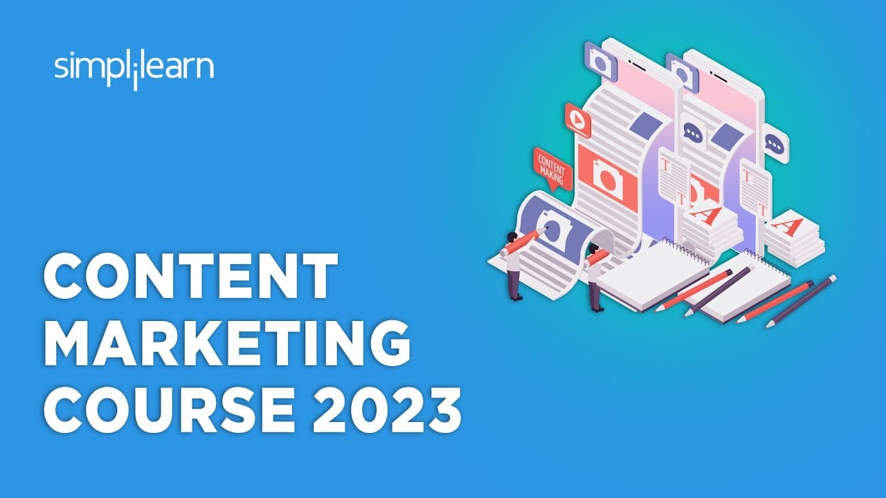 🔥 Content Marketing Course 2023 | Content Marketing Complete Course 2023 | Simplilearn