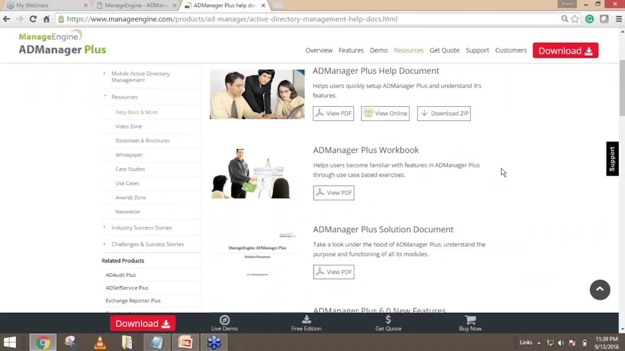 Active Directory management and reporting | ADManager Plus