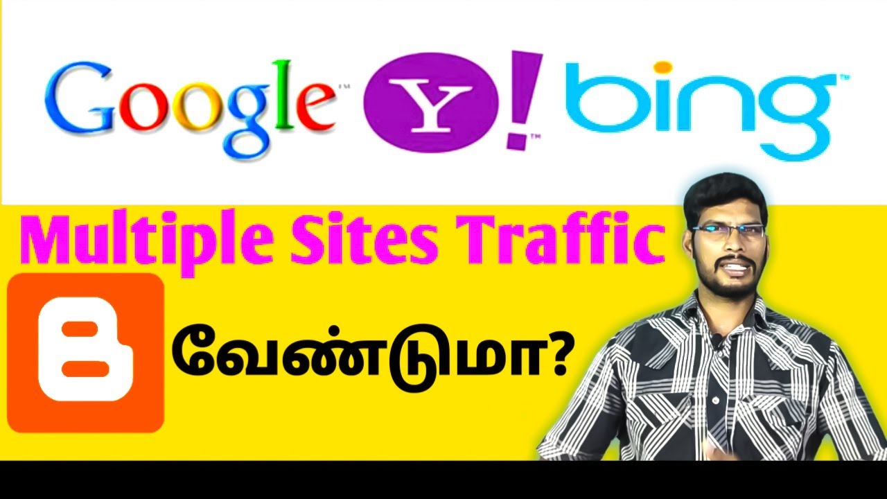 #4 SEO: Bing Yahoo Traffic On My Website, Submit at All Search Engine, Organic Visitors | Blog Tamil