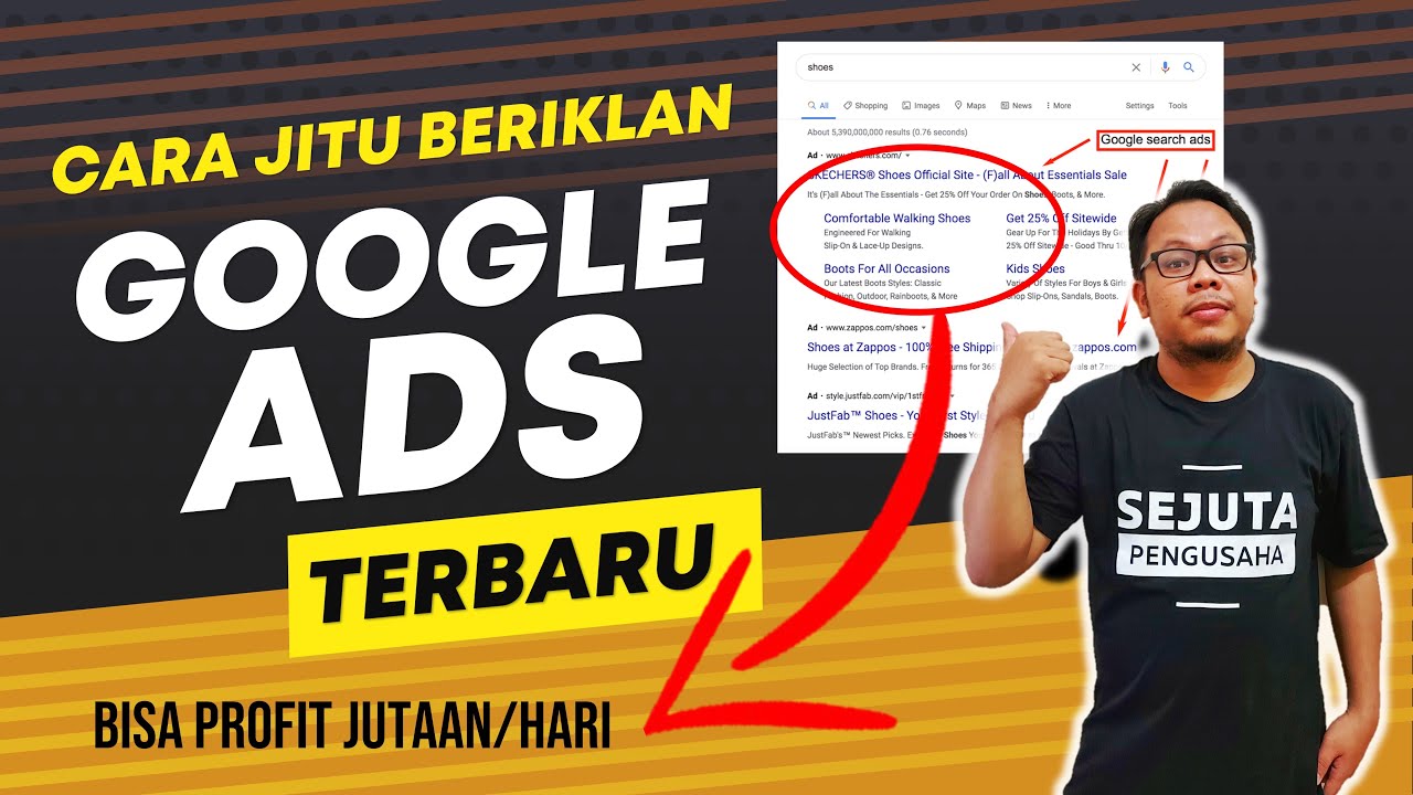 🔴 DIBONGKAR ! CARA BERIKLAN DI GOOGLE ADS TERBARU 2025 DARI DASAR UNTUK PEMULA - GOOGLE ADS TUTORIAL