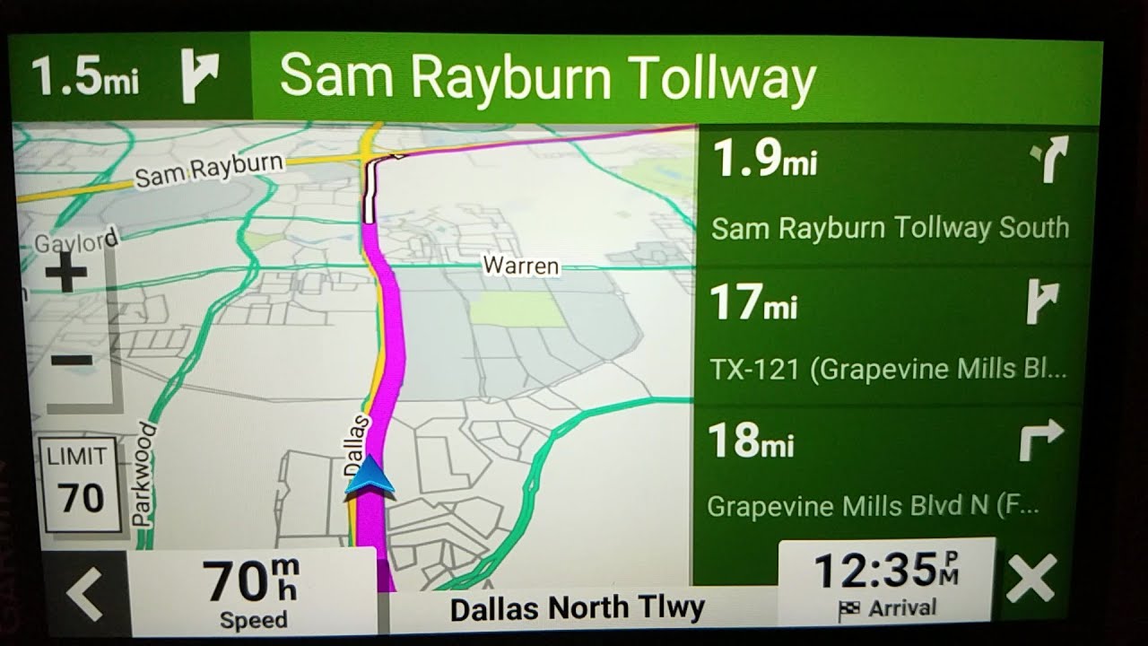 Garmin DriveSmart 66 with traffic