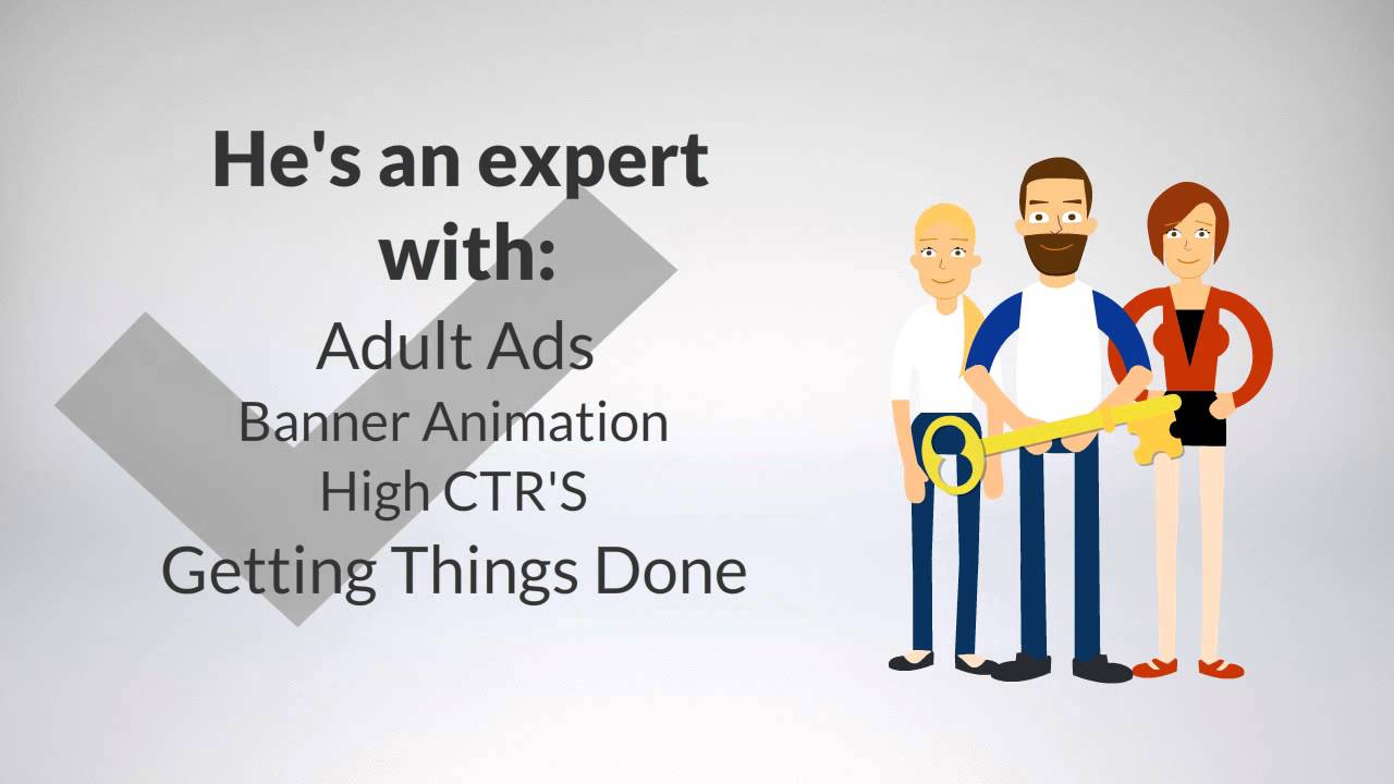 Design You Adult Animation Banner Ads