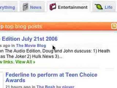 Technorati - Blog- New Cool Features