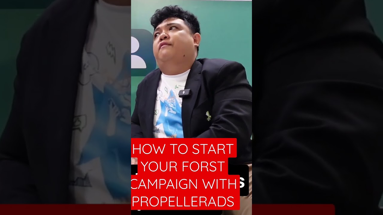 How to start your first advertising campaign with #PropellerAds Ad network #affiliatemarketing