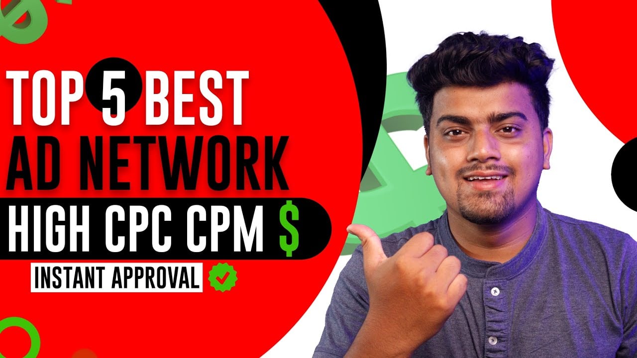 Top 5 Best Ad Network for Your Website ✅$$ High CPC CPM | Easy Instant Approval 🔥 HIVEcorp