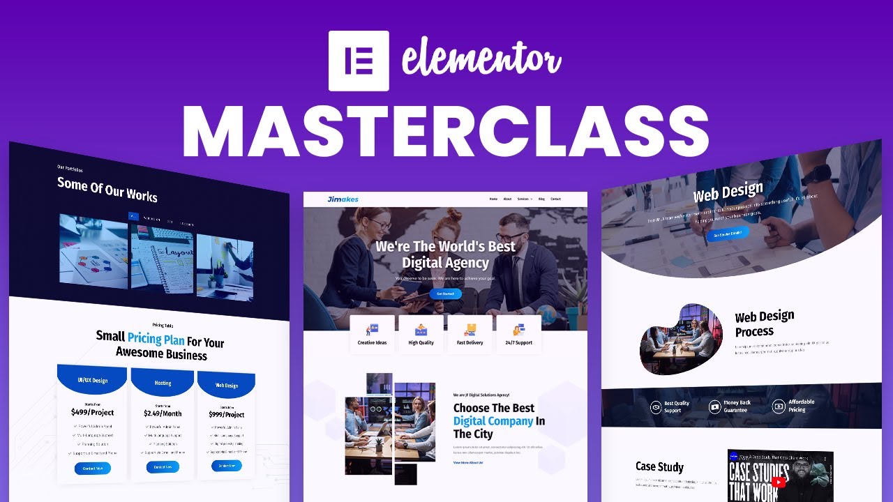 How To Make A Digital Agency Website From Scratch In 2024 (WordPress And Elementor For Beginners)