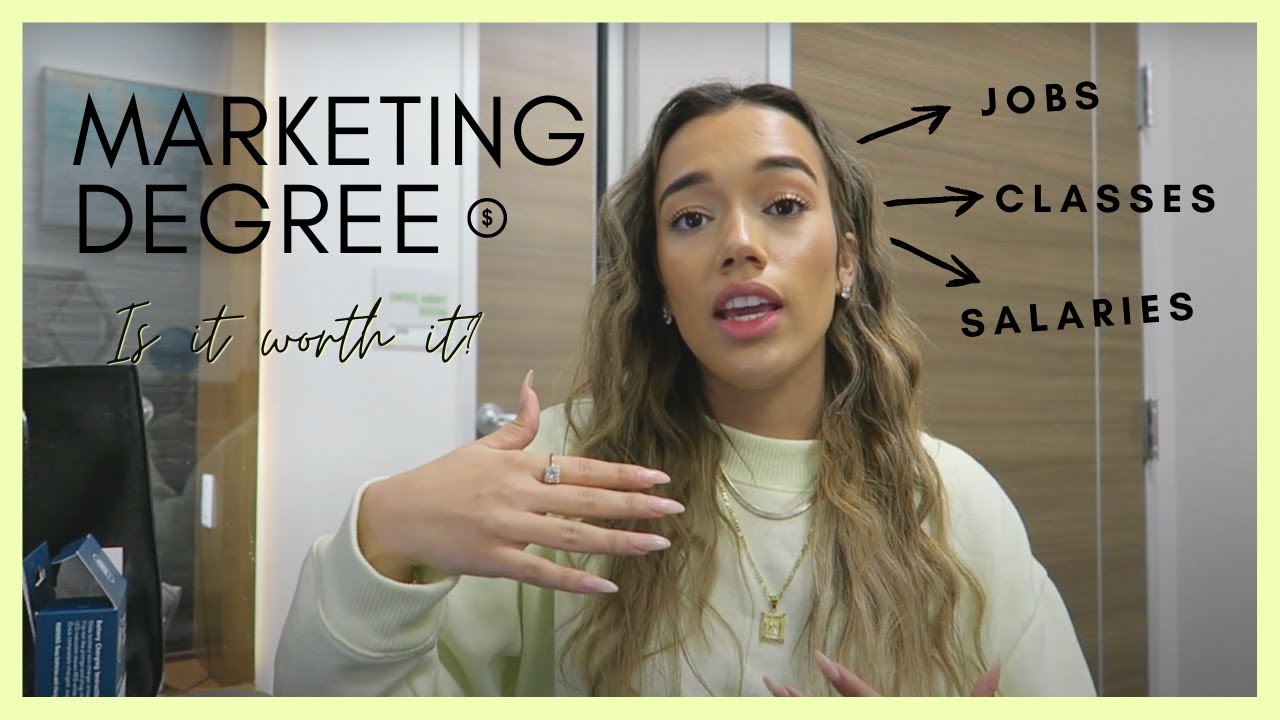 MARKETING DEGREE - is it worth it? | best & worst jobs, salaries, what to expect, classes