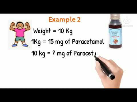 How much ml of Paracetamol Syrup should be given in Children.