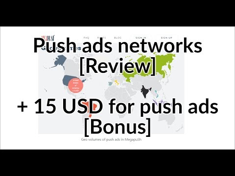 [15 USD for push ads] 3 Push ads networks with cheap but quality traffic