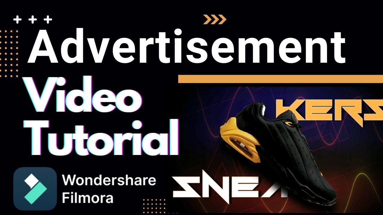 Advertisement Video Editing in Filmora