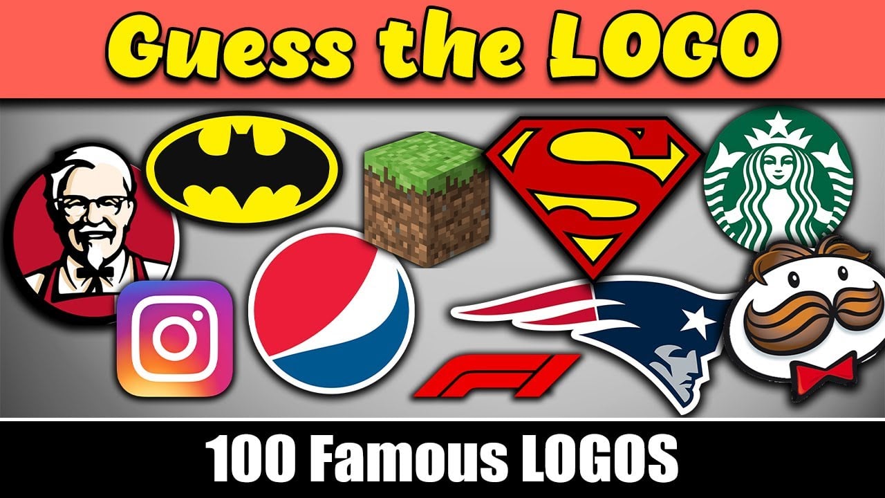 Guess the logo in 3 seconds..! | 100 famous logos | Logo quiz