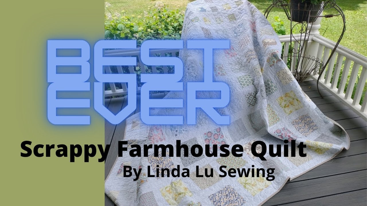 Best Ever Scrappy Quilt!! - Simple to Make: Stay In Your Own Lane Quilt