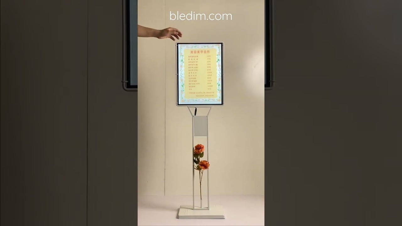 Poster Drawable LED Light Board Box #poster #billboard #lightbox #advertising