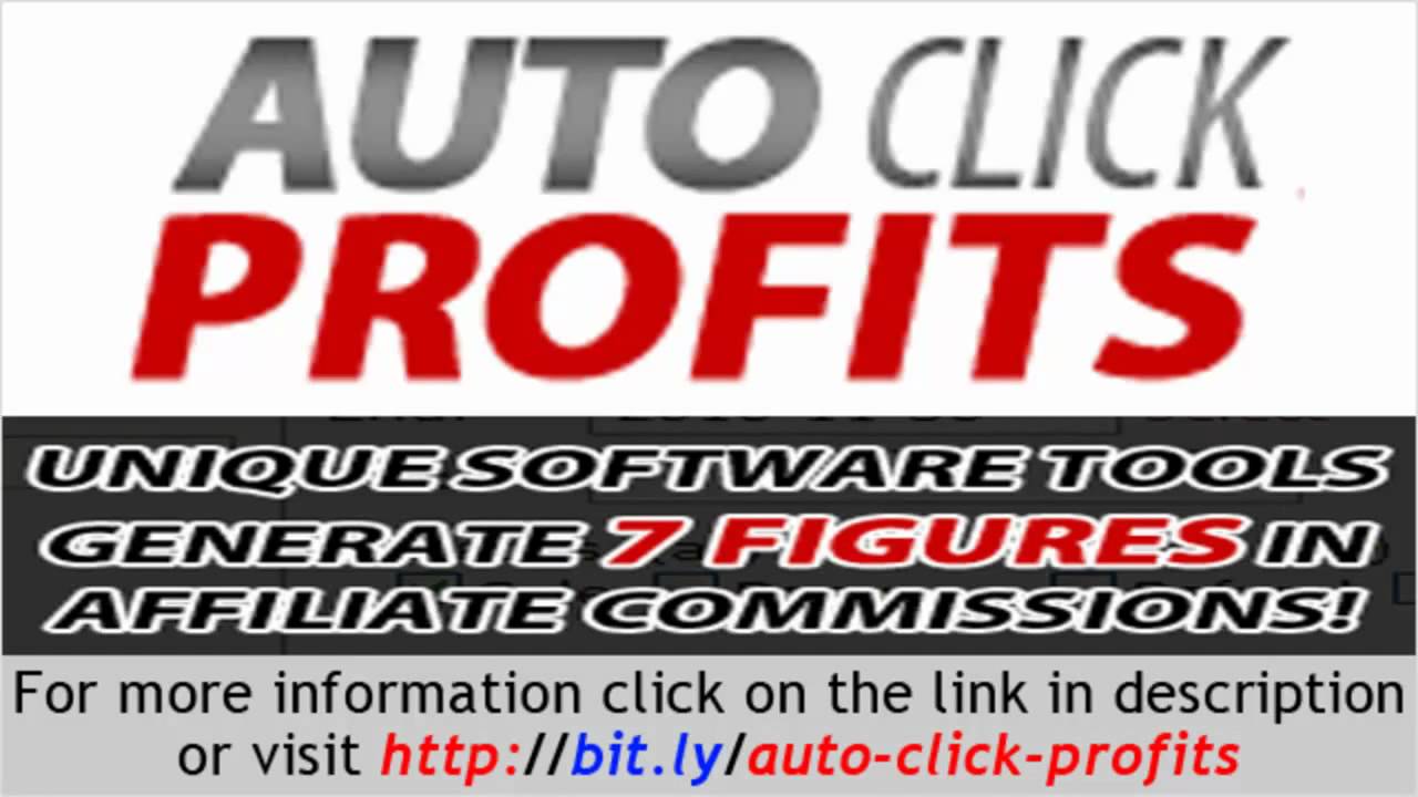 Auto Click Profits - Push Button Software - Traffic Boosting Software