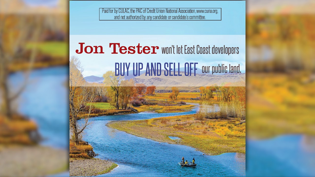 CULAC IE – Digital Pandora Ad for Sen. Jon Tester MT
