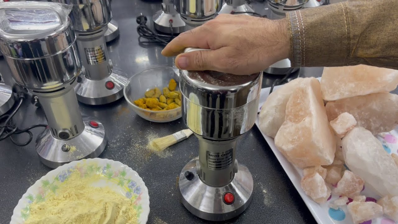 SilverCrest Powder Grinder - Crush Stones into Powder! Pakistan's Whole Sale Online Market Place