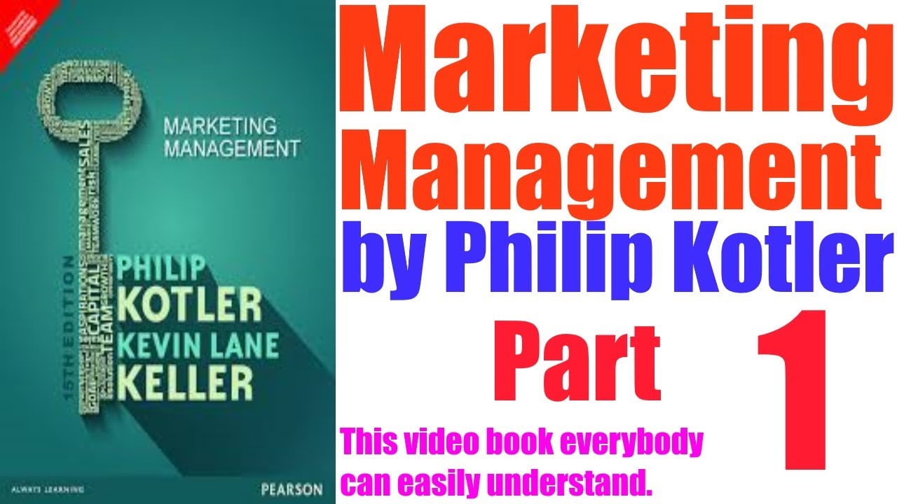 #1 marketing management video/audio book by philip kotler.
