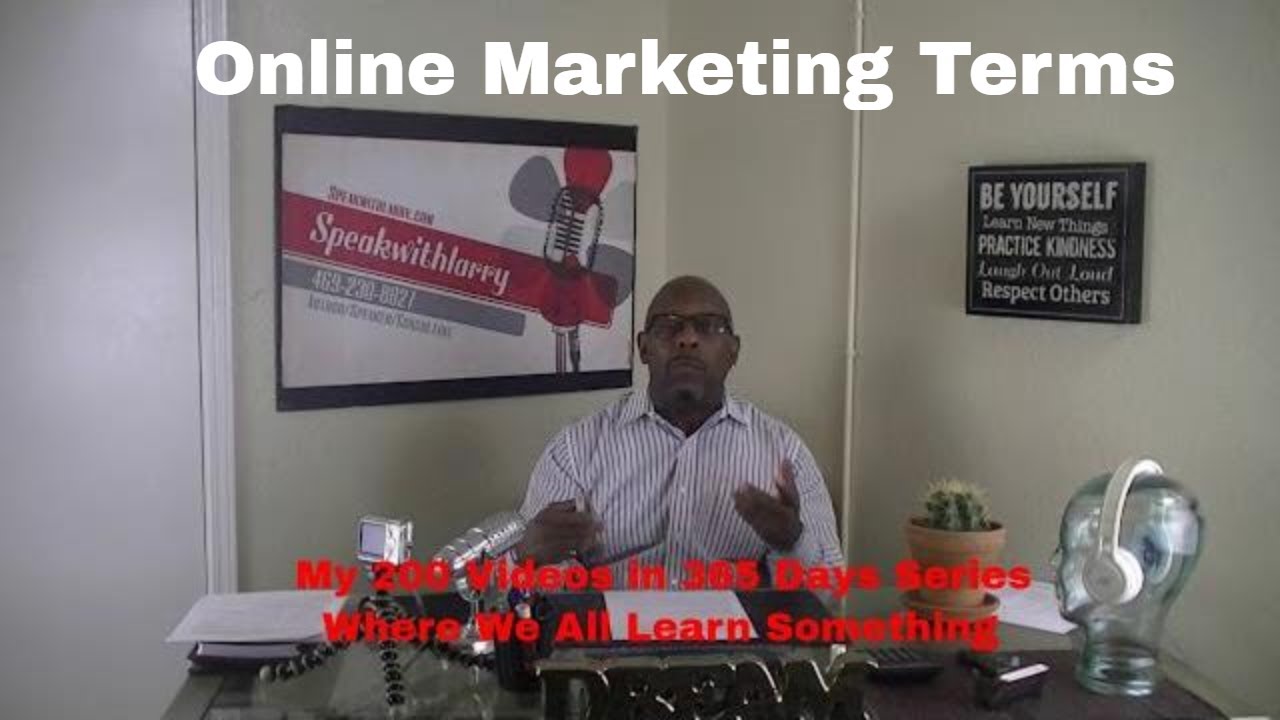 Online Marketing Terms