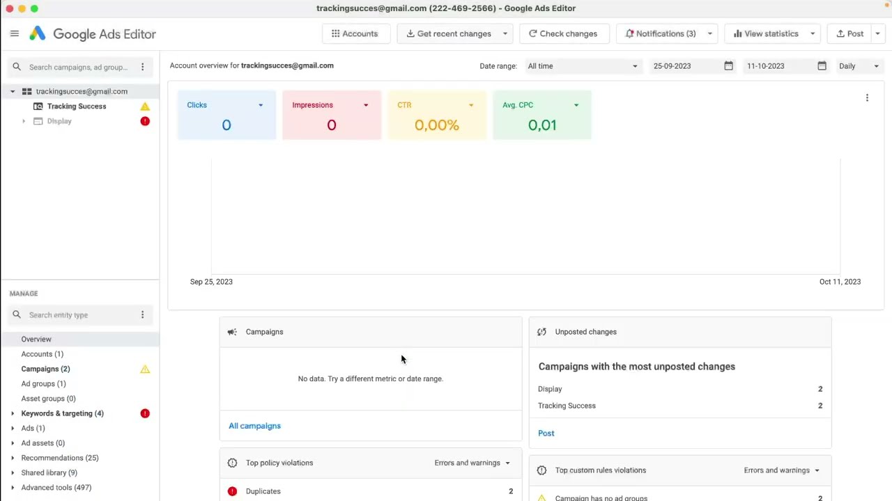 Google Ads Tip: Find Duplicate Keywords From Google Ads With The Google Ads Editor