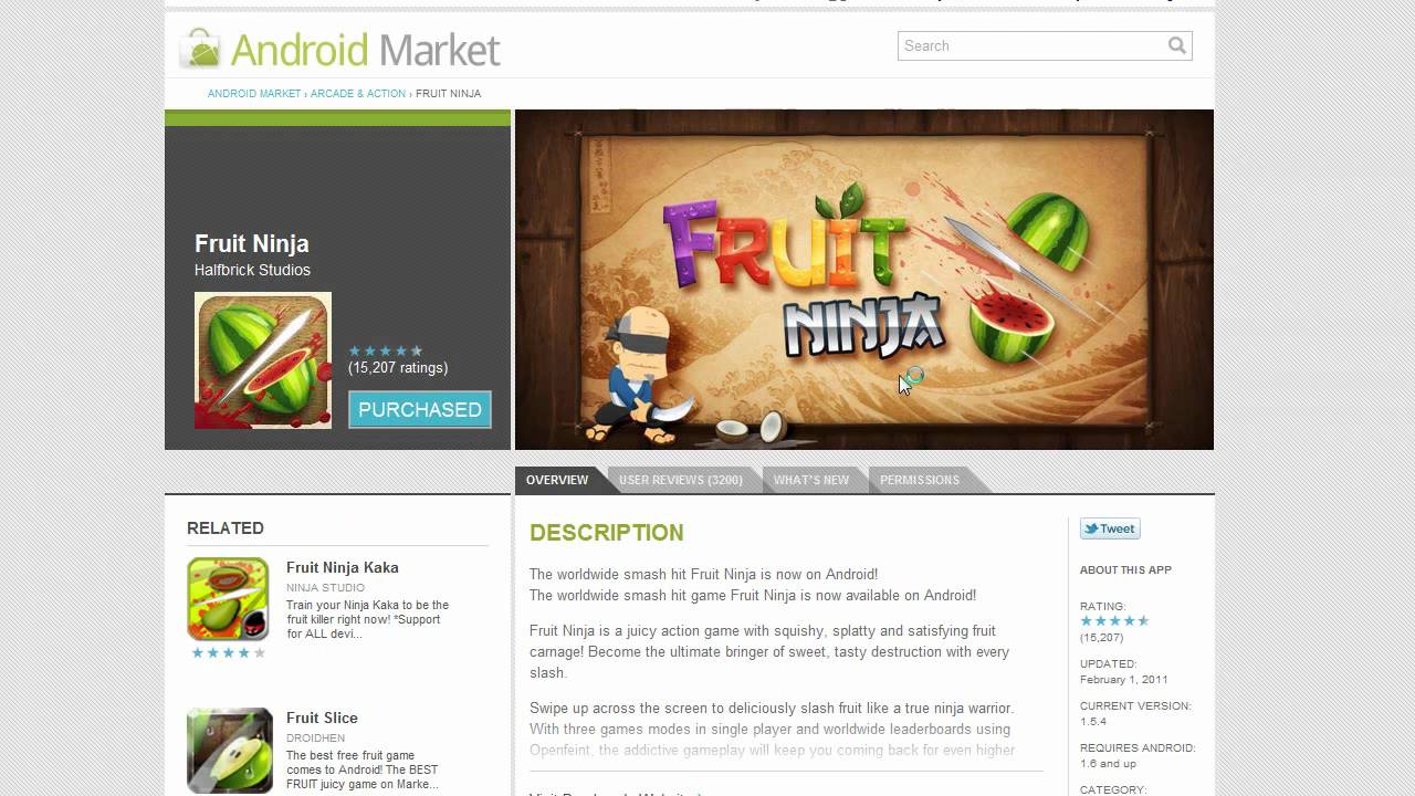 Android Market Website: Tour & Web-to-Android Downloads