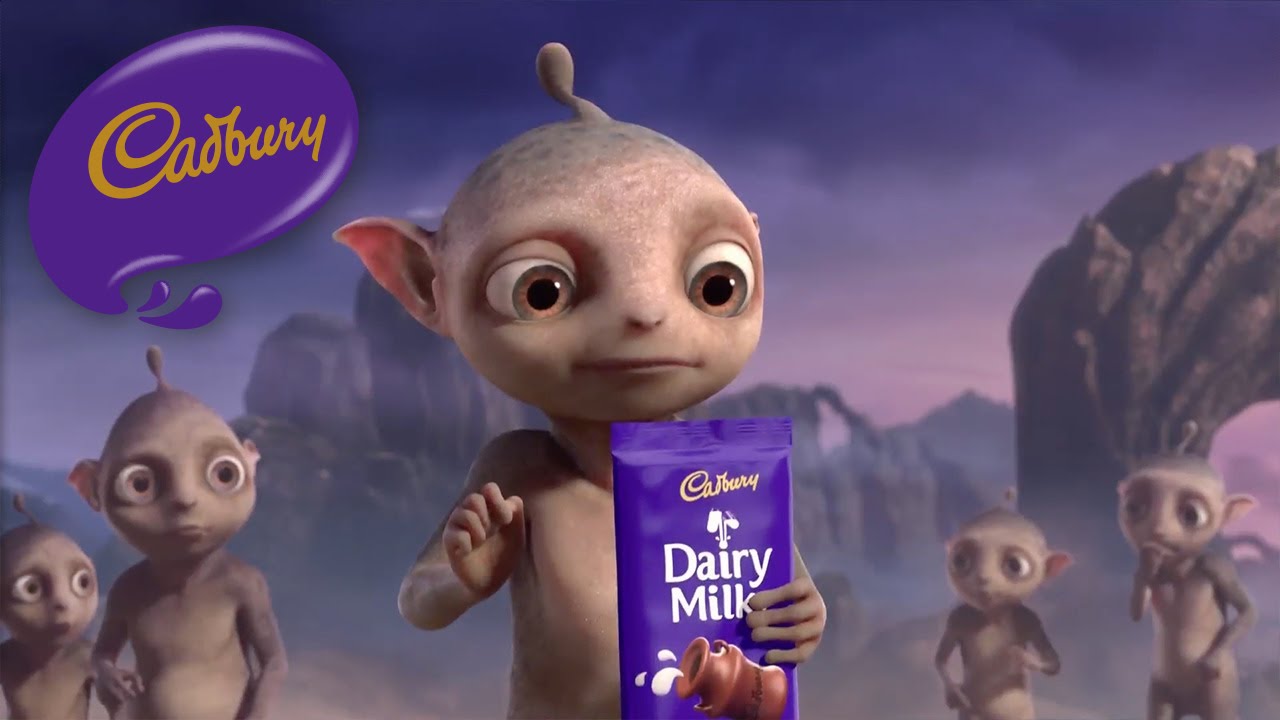 Cadbury Dairy Milk - Aliens - Canada (40 secs)