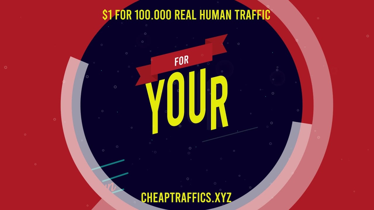 $1 For 100.000 Real Human Traffic