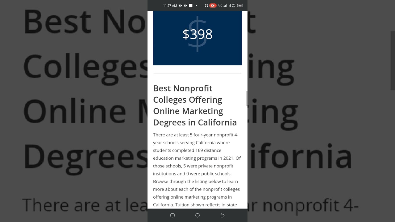 Best Masters in Digital Marketing in California USA 2023 || 5 Best Online Colleges for Busy Adults